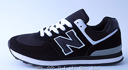 Кросівки чорні в стилі New Balance 574