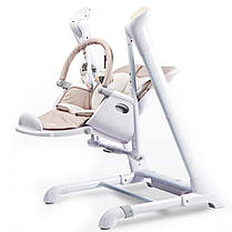 Дитячий стільчик для годування + гойдалка Caretero Indigo, фото 3