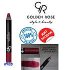 Помада-олівець для губ Golden rose crayon №5 Голден роуз, фото 2