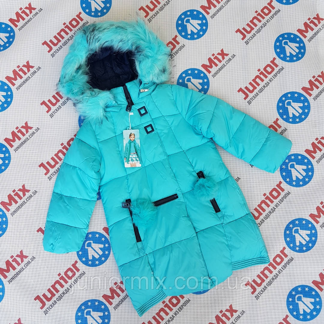 Дитяча зимова куртка для дівчаток оптом ADL