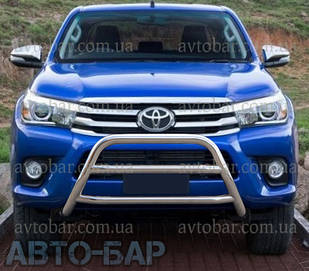 Кенгурник на Toyota Hilux (c 2015---) Тойота Хайлюкс