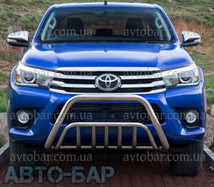 Кенгурник на Toyota Hilux (c 2015---) Тойота Хайлюкс