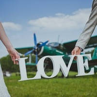 ОБЪЕМНЫЕ БУКВЫ НА СВАДЬБУ 1