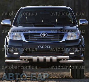 Кенгурник на Toyota Hilux (2004-2015) Тойота Хайлюкс
