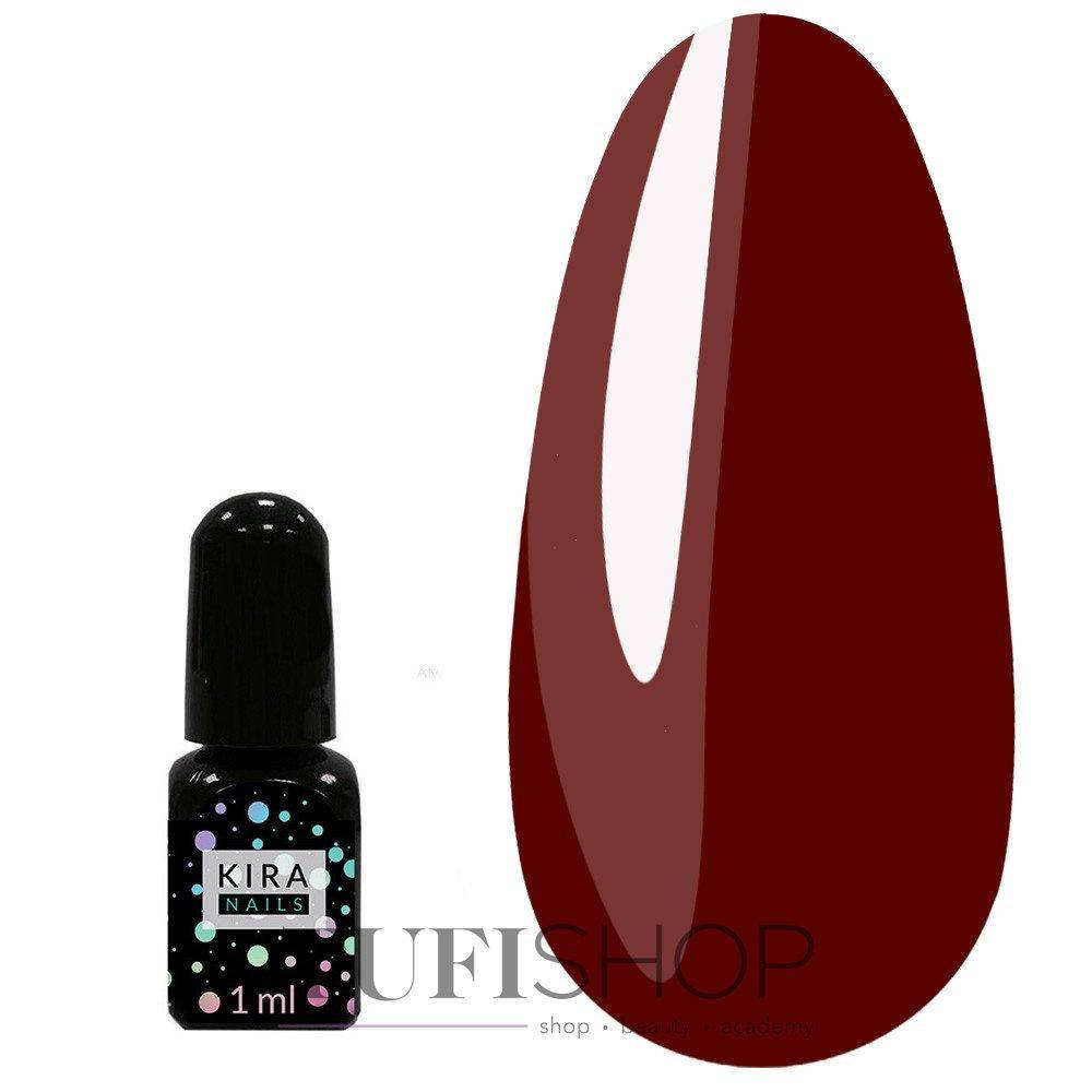 

Гель-лак Kira Nails №034 темный красный 1 мл (964034)