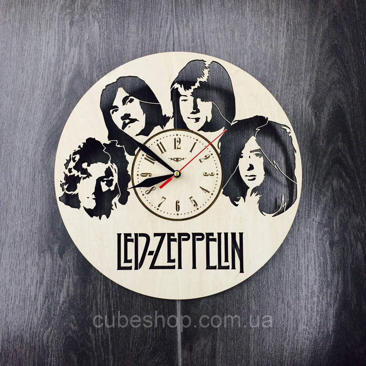 Арт-годинник настінний Led Zeppelin, фото 1
