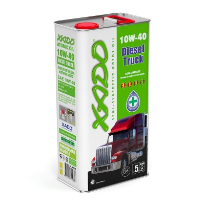 Напівсинтетичне моторне масло XADO Atomic Oil 10W-40 Diesel Truck