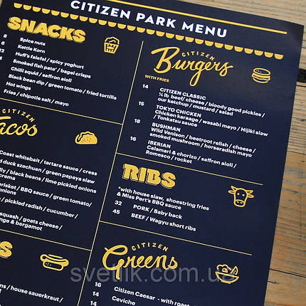 Друк коктейльних карт, фото 1