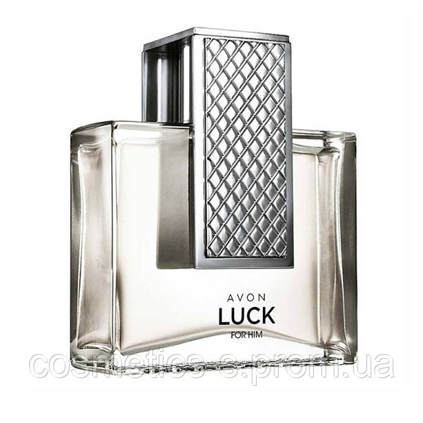 Туалетна вода чоловіча Luck for him, Avon, Ейвон Лак, 06248, 75 мл