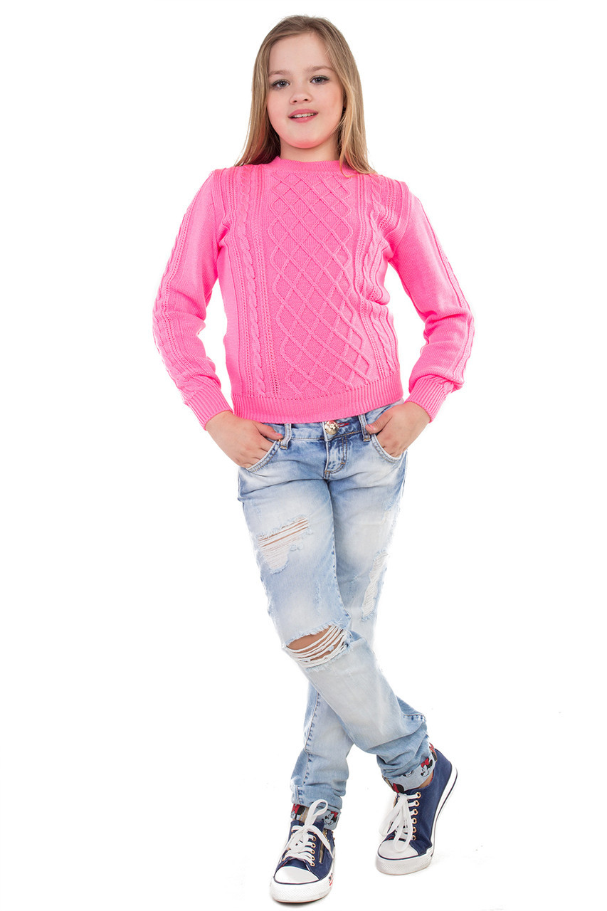 Яскравий джемпер для дівчаток, фото 1
