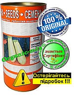 Насіння кабачка Кавілья F1 Кущовий, інкрустоване, 500 г банка (понад 3000 насіння)