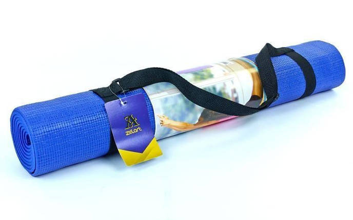 Килимок для фітнесу Yoga mat 4 мм (PVC) s, фото 4