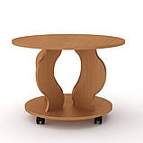 Стіл журнальний Ринг (Компаніт) 697х697х484мм, фото 5