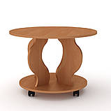 Стіл журнальний Ринг (Компаніт) 697х697х484мм, фото 8