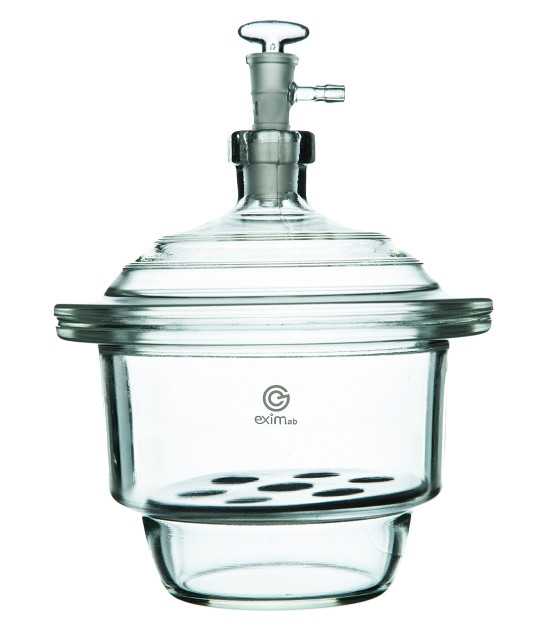 Ексікатор вакуумний із краном, фото 1