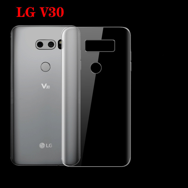 Ультратонкий 0,3 мм чехол для LG V30 прозрачный - фото 1 - id-p589136600