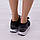 Кросівки жіночі маломірні 41 розмір Woman's heel чорні, фото 3