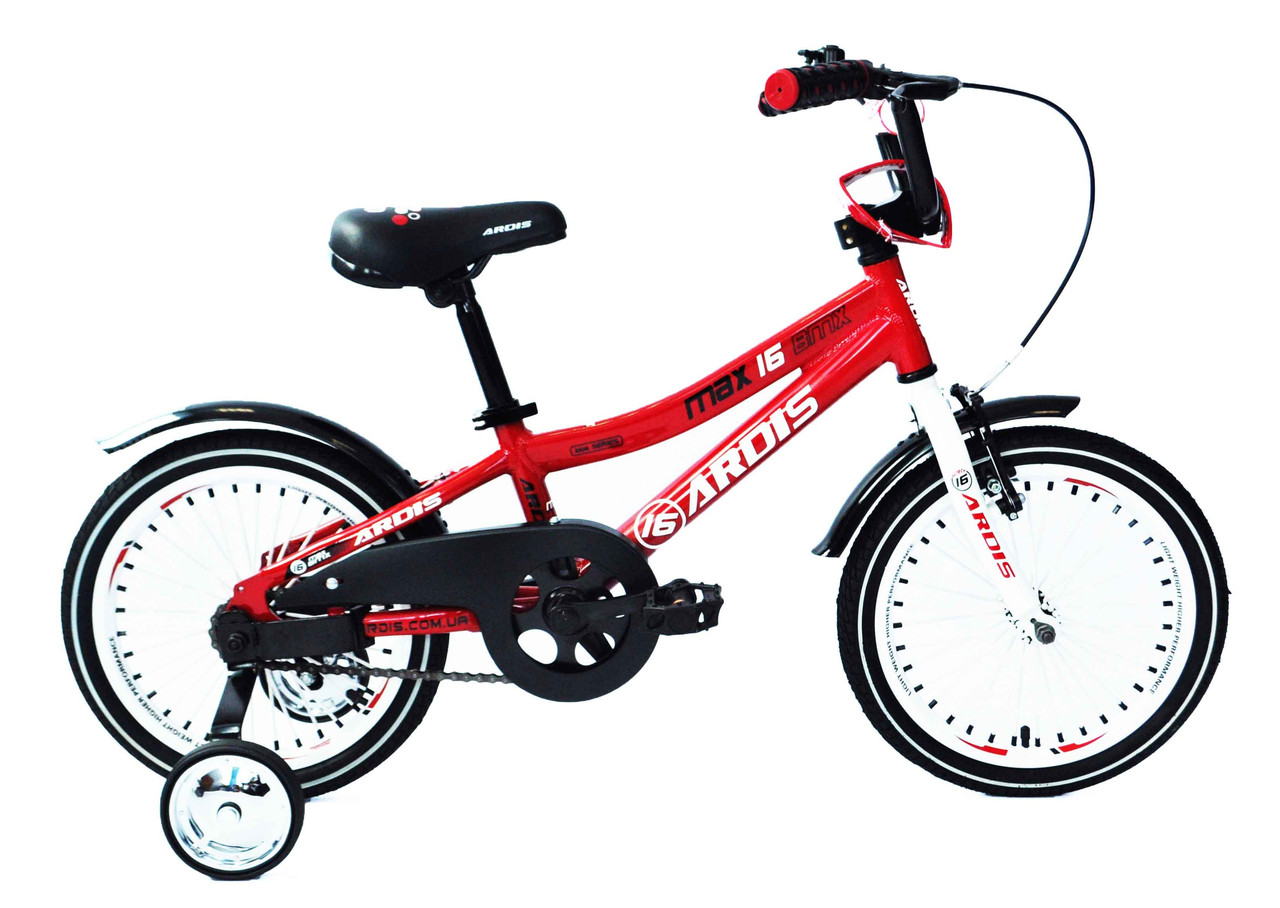 Алюмінієвий дитячий велосипед Ardis Max BMX 16”