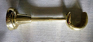 Кронштейн одинарний д. 28 мм, золото