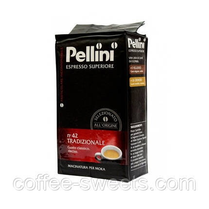 Кава мелена Pellini Espresso Superiore n.42 Tradizionale 250 г., фото 2
