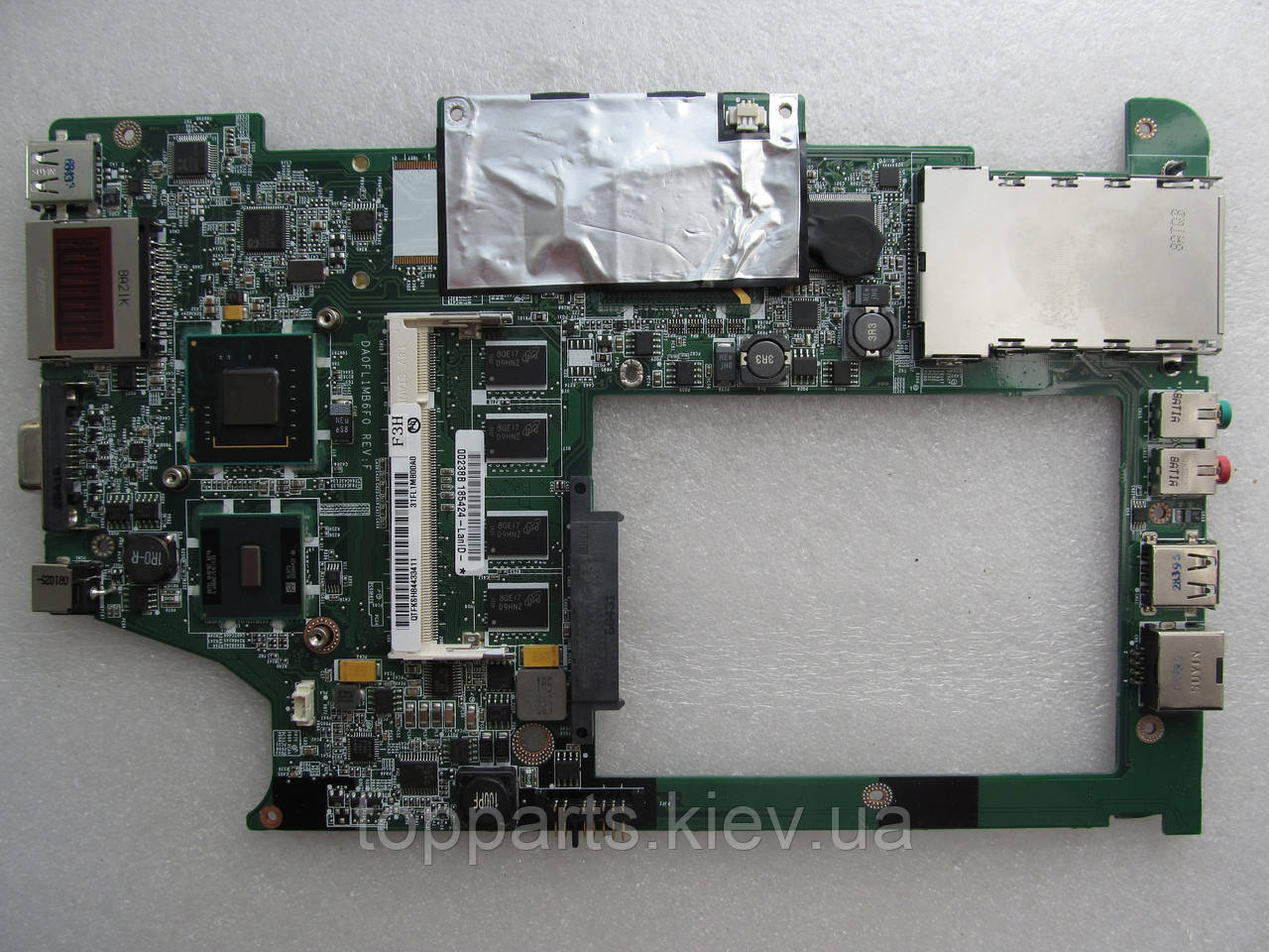 Материнская плата для Lenovo IdeaPad S10 (DA0FL1MB6F0) на базе (Q682945GSE SL82R+Intel Atom N270 SLB73), фото 1