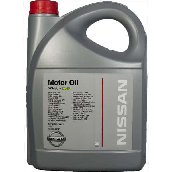 Масло моторне Nissan Motor Oil DPF 5W-30 5л (KE900-90043)