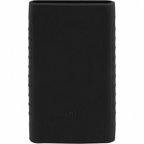 Силіконовий чохол для Power Bank Xiaomi Mi 2 10000 mAh Білий, чорний - фото 1 - id-p589196523