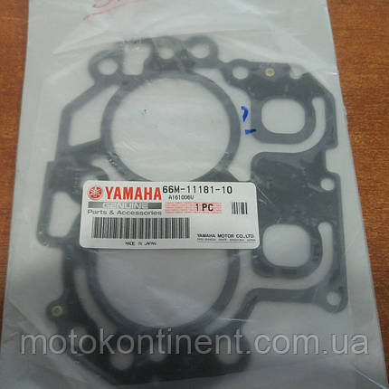 66M-11181-10 Прокладка головки блока циліндрів Yamaha/Mercury F9.9/F15, фото 1