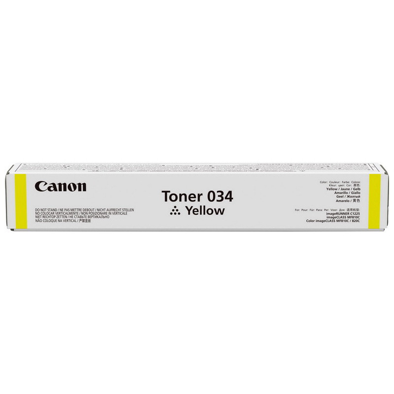 Тонер Canon 034 Yellow для iR C1225/ C1225iF (9451B001)