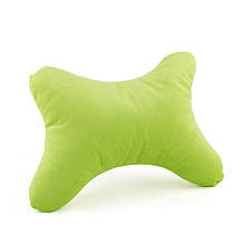 Дорожня подушка під голову BONE світло-зелена флок_під нанесення