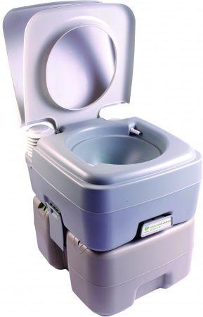 Біотуалет, туалет на кемпінг портативний 20 л з індикатором PT20B