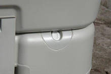 Біотуалет, туалет на кемпінг портативний 20 л з індикатором PT20B, фото 3