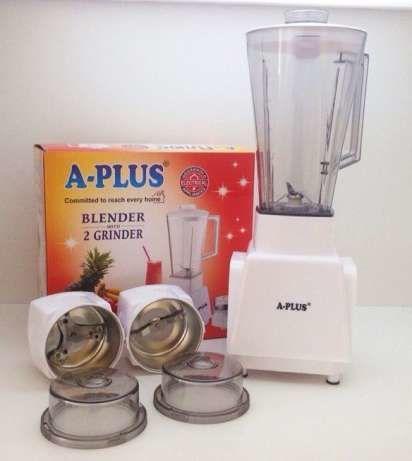 Блендер-подрібнювач кавомолка A-plus 3 насадки, фото 1