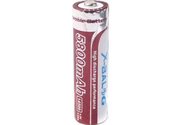 

Аккумулятор Li-Ion X-BALOG 14500 5800 mAh 4.2V