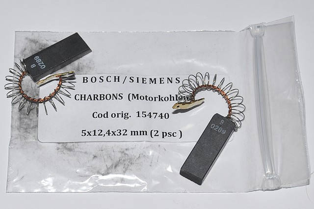 

Щетки электродвигателя 154740 для стиральных машин Bosch и Siemens