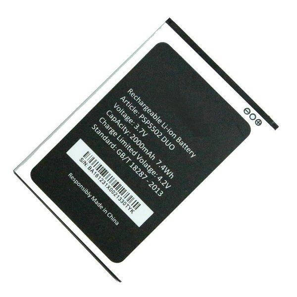 

Аккумулятор Prestigio PSP5502 DUO Muze A5 Original