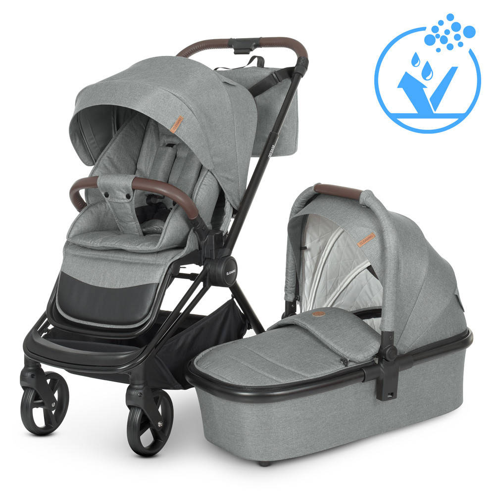 

Детская универсальная коляска-трансформер El Camino ME 1091-B PERSONA Gray, Серый