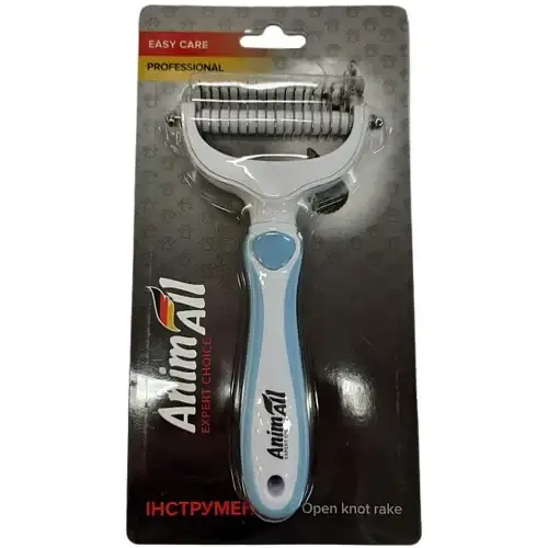 

Колтунорез AnimAll Groom для собак и кошек, голубой