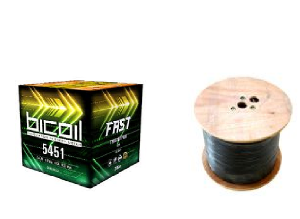 

Витая пара BiCoil UTPCCA 0,51 4PRPE FAST Outdoor