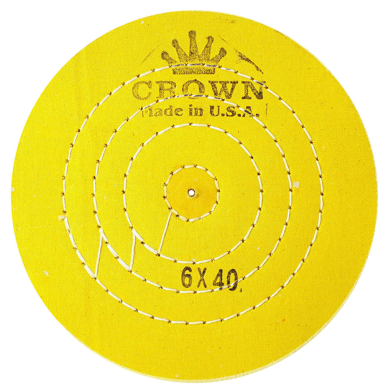

Круг муслиновый желтый Crown, Ø 150 мм, 40 слоев (CD150-40)