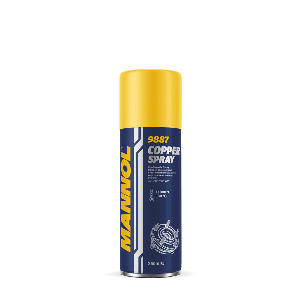

Смазка медная Copper spray 250мл аэрозоль