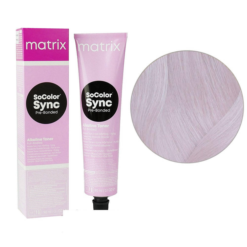 

Крем-краска для волос без аммиака Matrix SoColor Sync 10V Очень светлый блондин фиолетовый 90 мл