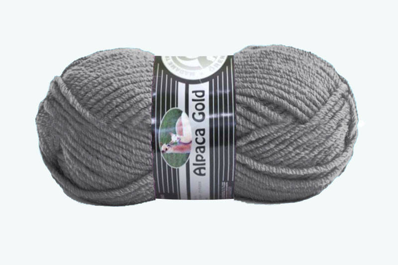 

Madame Tricote Alpaca Gold № 008 серый