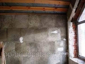 Утеплення зсередини стіни плитами піноскла Утеплення зсередини стіни плитами піноскла