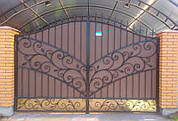 Кованые ворота " Люкс "