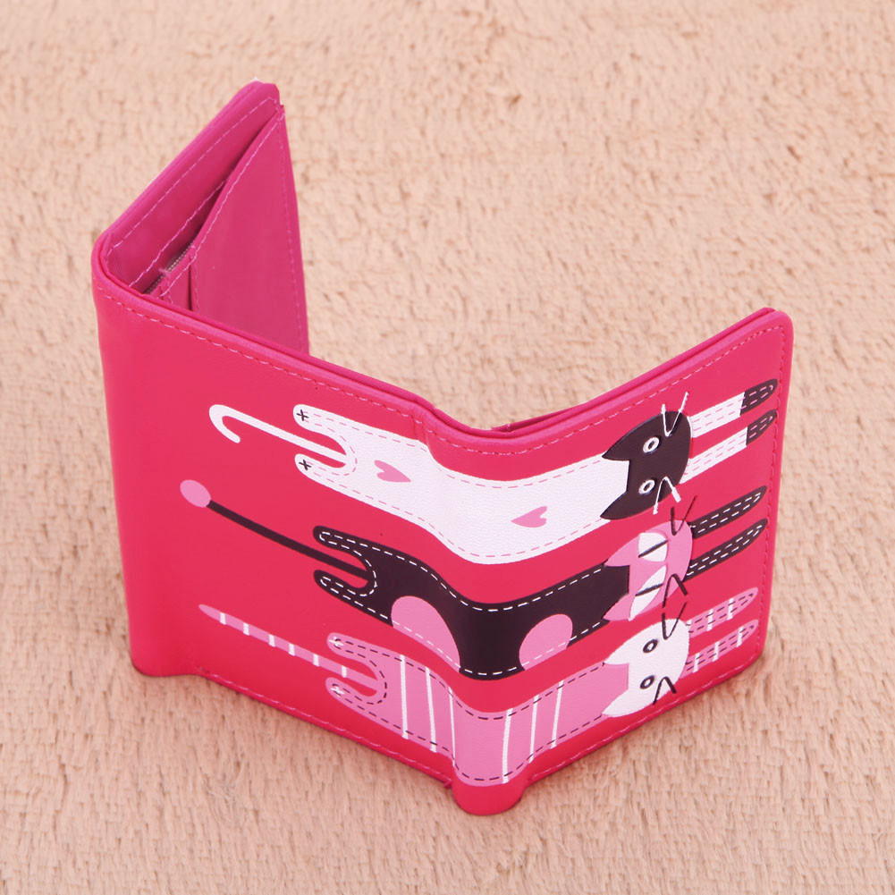 Жіночий гаманець Little Cats Pink - фото 5 - id-p589319193