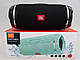 Колонка портативна мобільна вологостійка Bluetooth JBL-116 чорна, фото 6