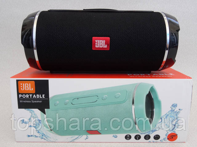 Колонка портативная мобильная влагостойкая Bluetooth JBL-116 черная