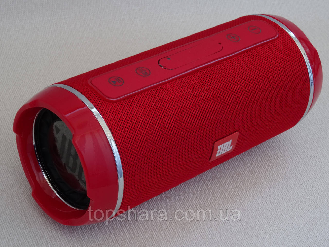 Колонка бездротова мобільна вологостійка Bluetooth JBL-116 червона