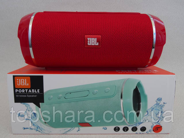 Колонка беспроводная мобильная влагостойкая Bluetooth JBL-116 красная